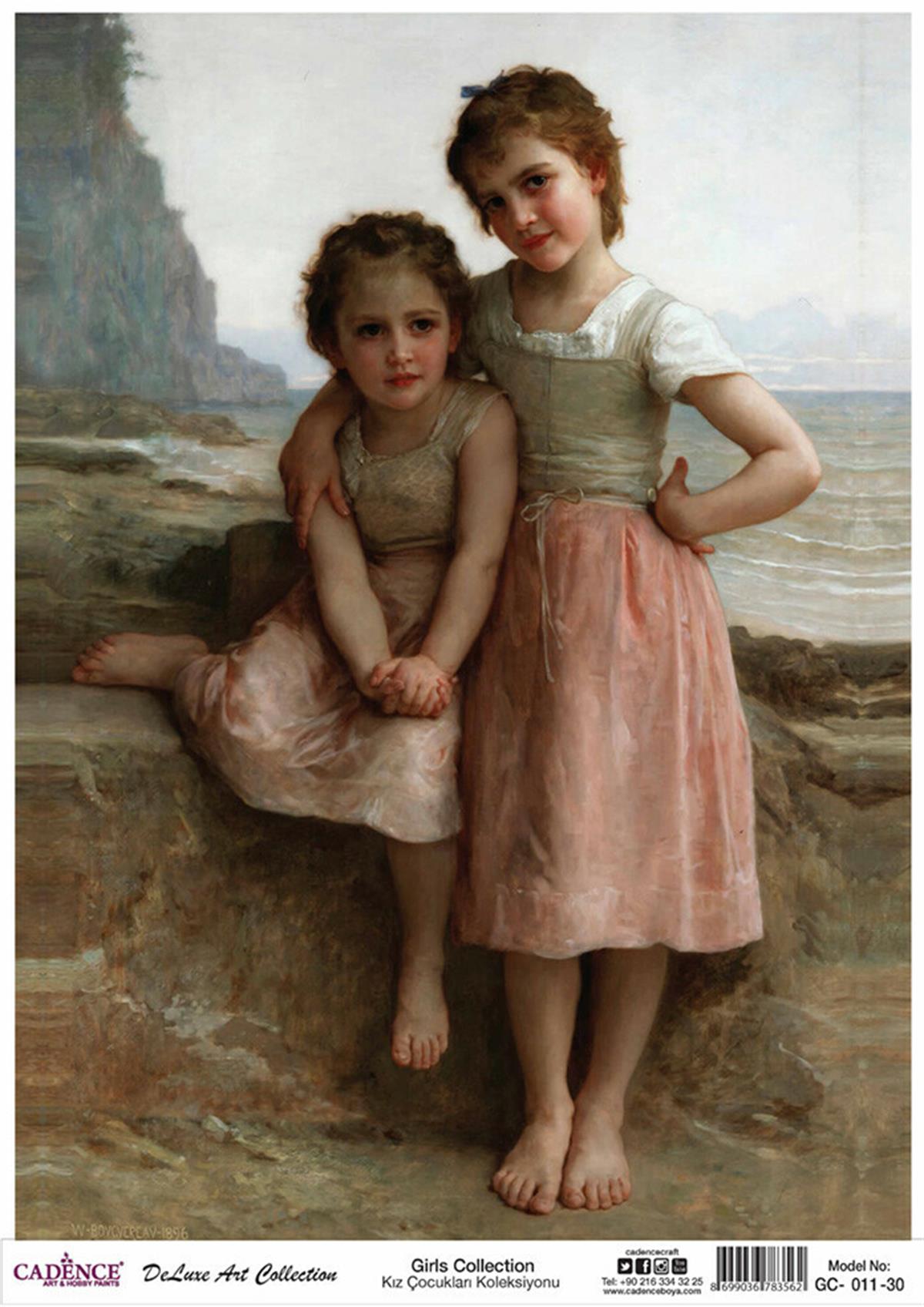 مجموعة ديكوباج الأرز للفتيات من كادينس Gc 11 90x125 سم