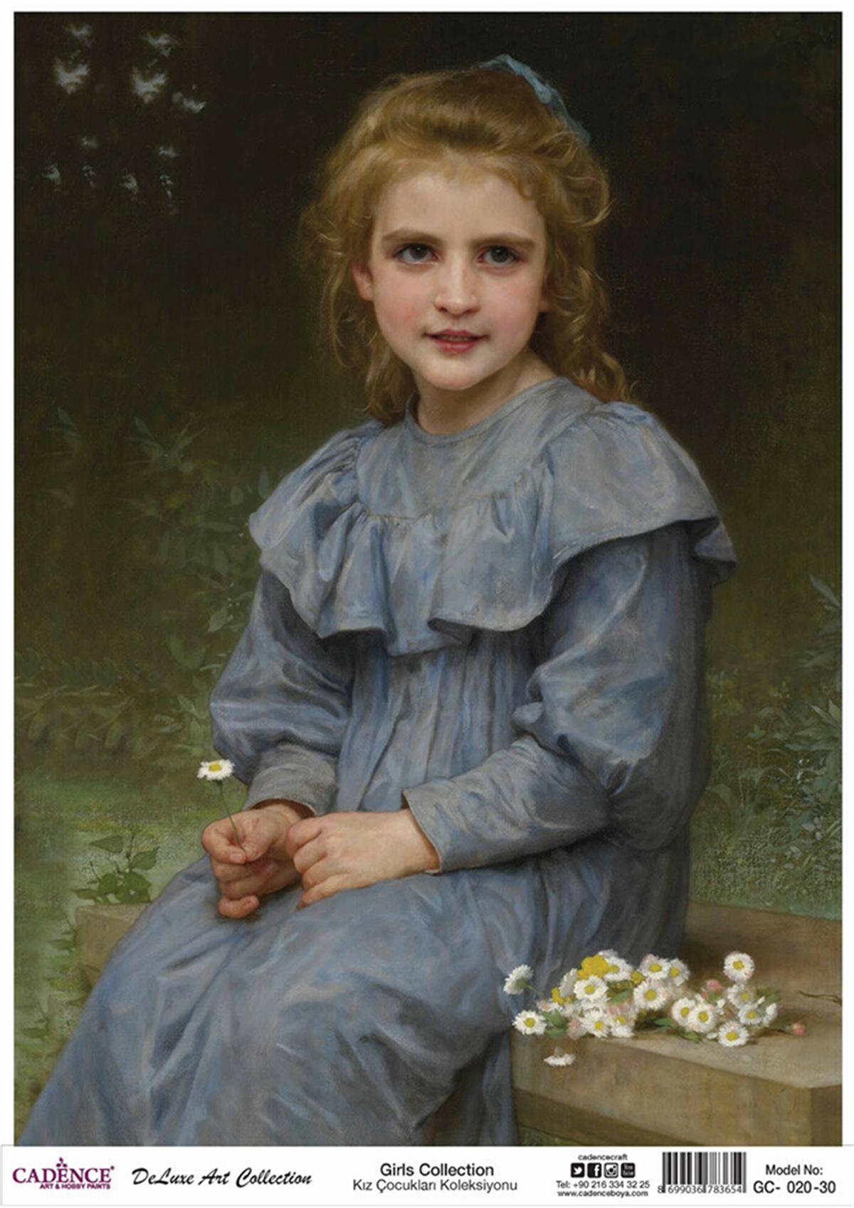 مجموعة ديكوباج الأرز للفتيات من كادينس Gc 20 90x125 سم