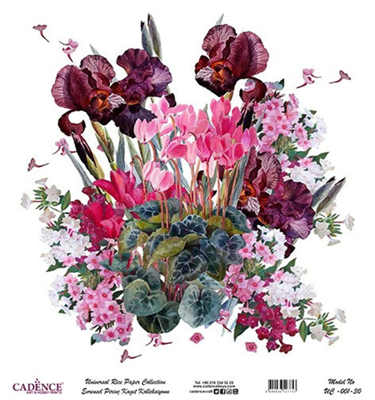 خلفية بيضاء من ورق الأرز العالمي Uc-001 90x90