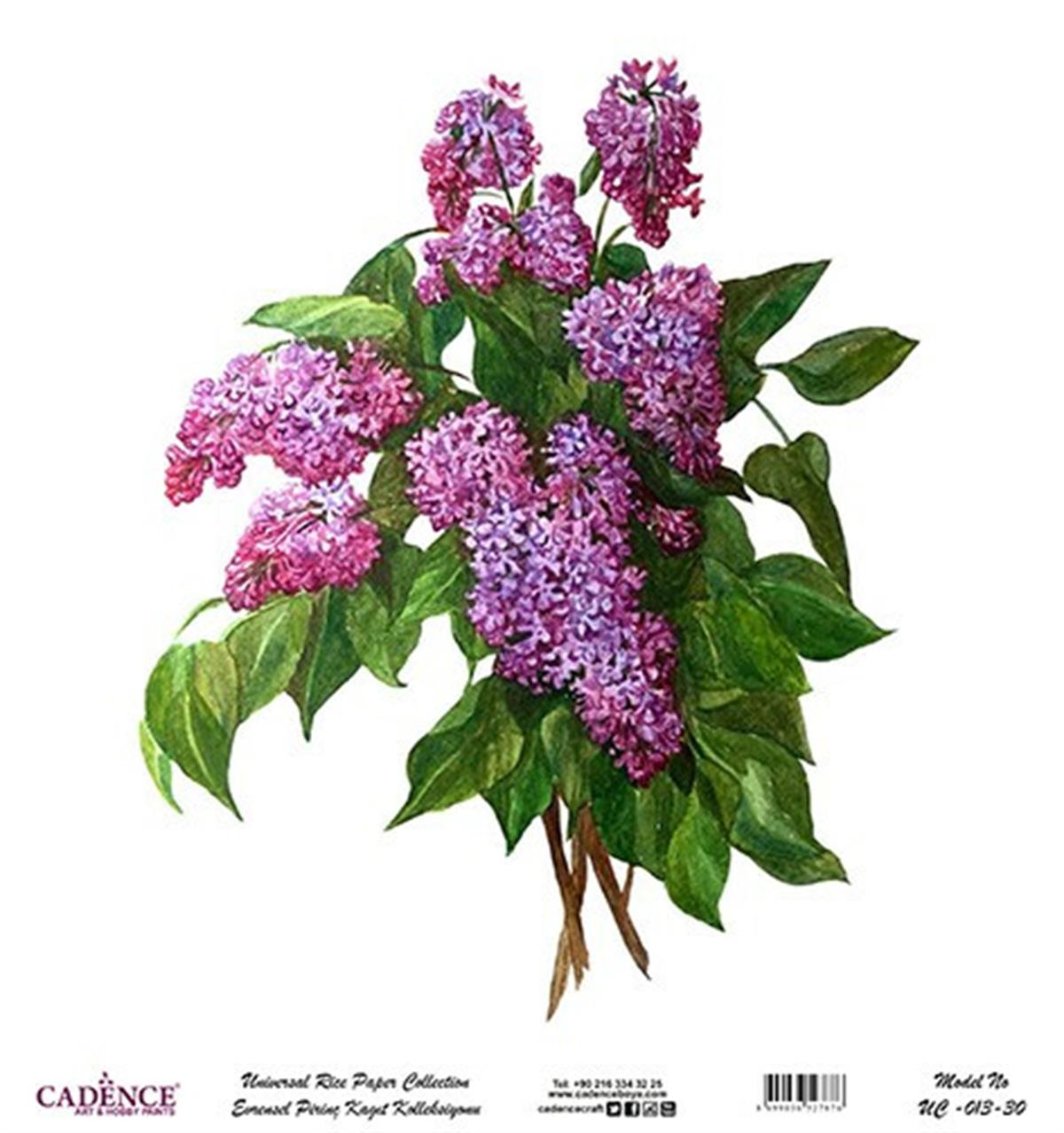 Универсальный белый фон из рисовой бумаги UC-013 30x30