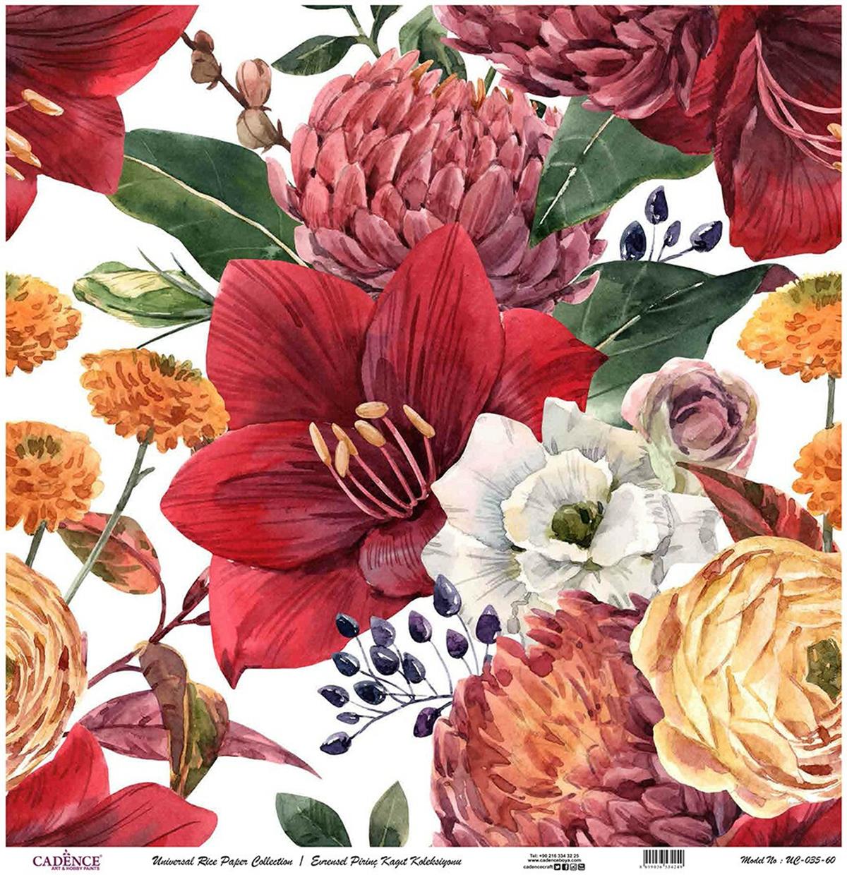 خلفية بيضاء من ورق الأرز العالمي Uc-035 30x30