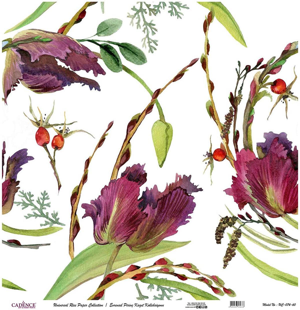 خلفية بيضاء من ورق الأرز العالمي Uc-074 90x90