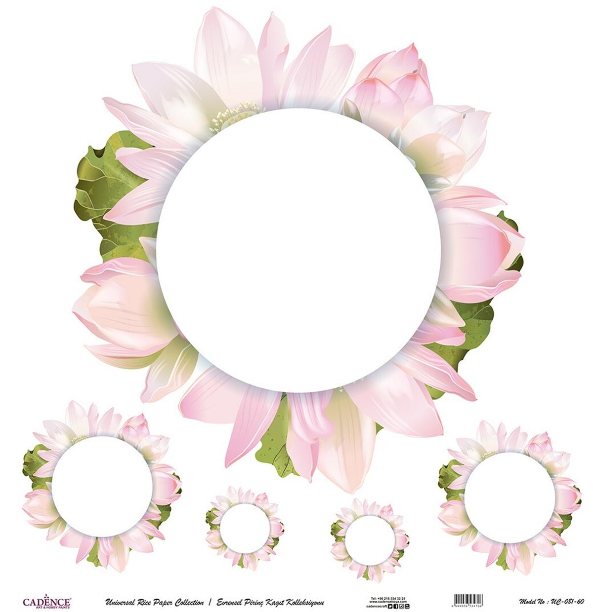 خلفية بيضاء من ورق الأرز العالمي Uc-081 90x90