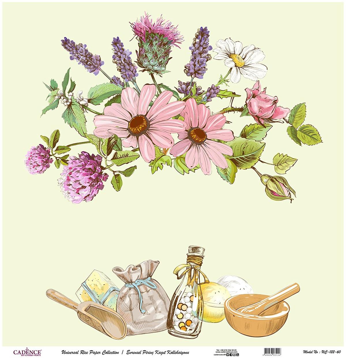 خلفية بيضاء من ورق الأرز العالمي Uc-122 30x30