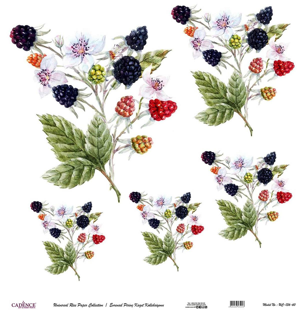 خلفية بيضاء من ورق الأرز العالمي Uc-136 مقاس 90x90