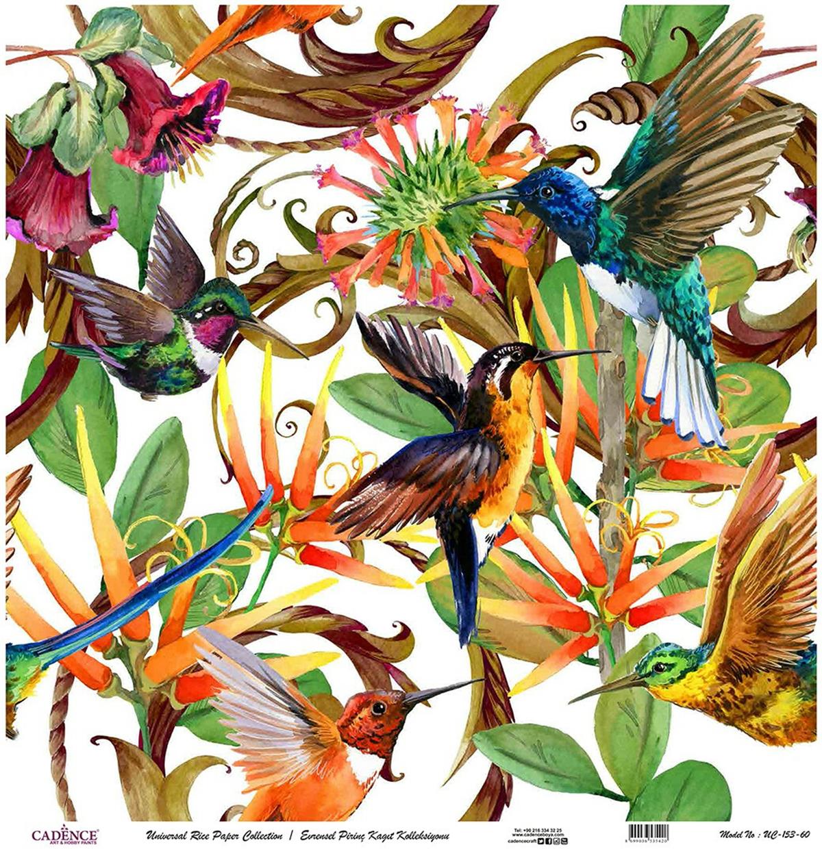 خلفية بيضاء من ورق الأرز العالمي Uc-153 مقاس 60x60