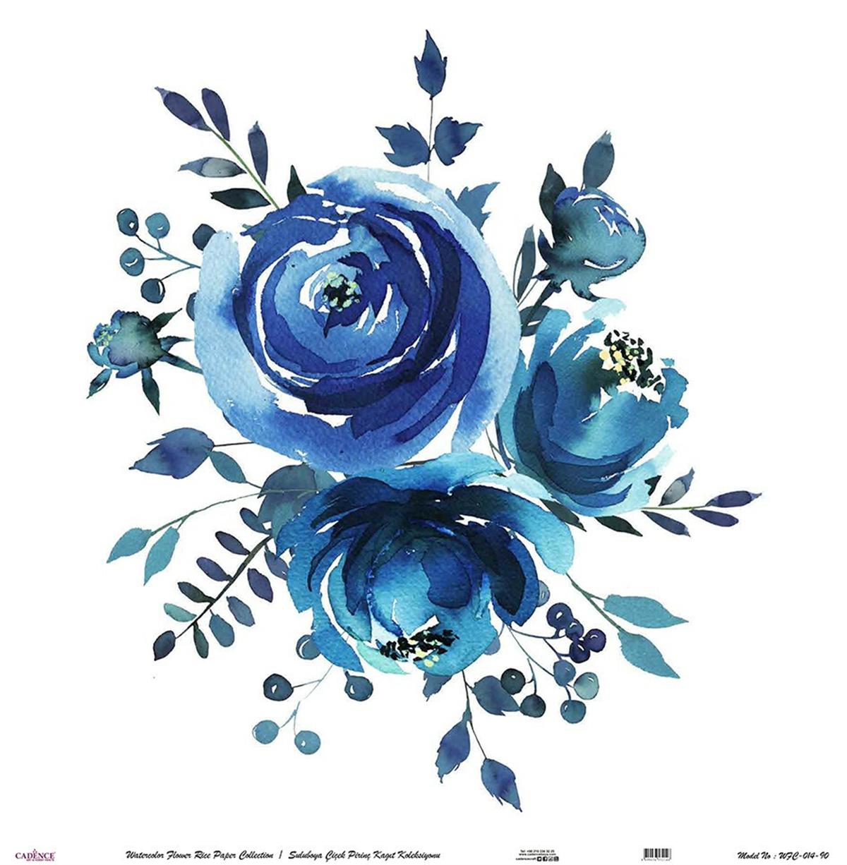 زهرة الأرز المائية ورقة خلفية بيضاء Wfc-014 60x60