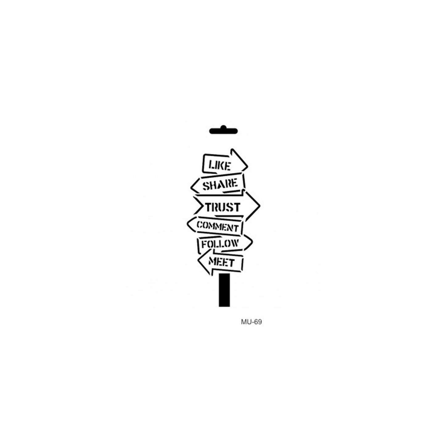 ميكس ميديا ​​استنسل Mu Series Mu69 10x25