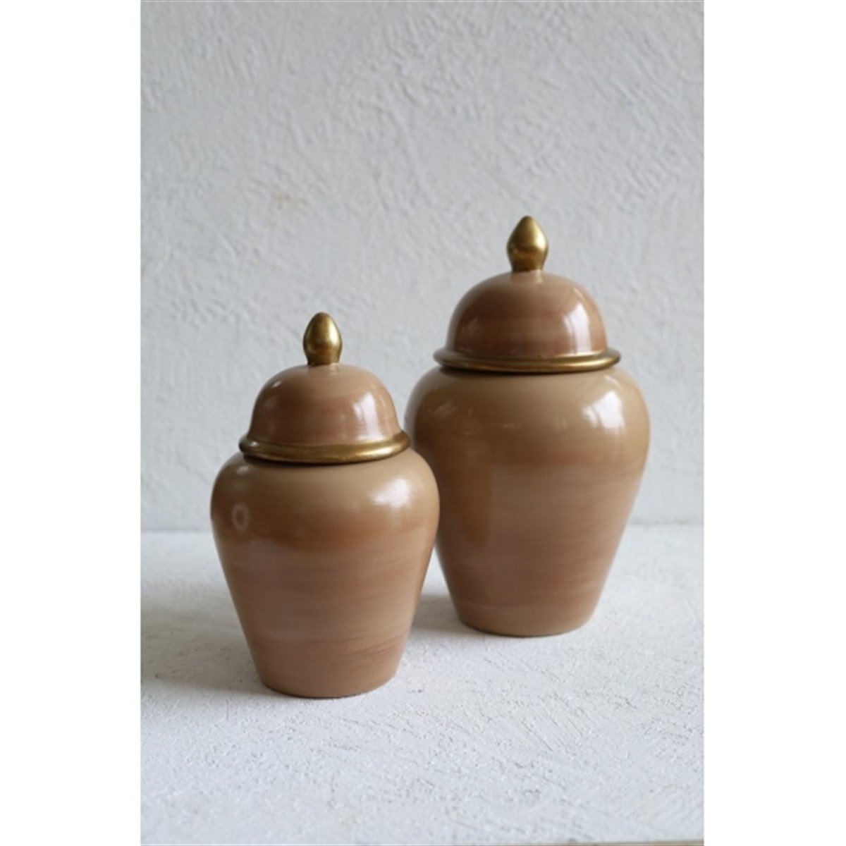 مجموعة مزهرية مكعبة من السيراميك من سلسلة Nordic