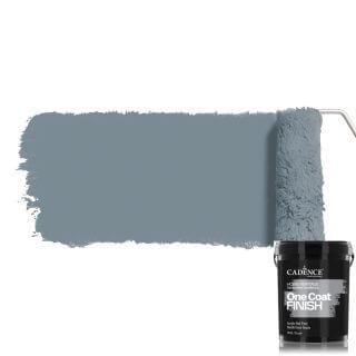 One Coat Finish Acrylic Interior Paint OCF-14 Gray Blue 2.5 Lt