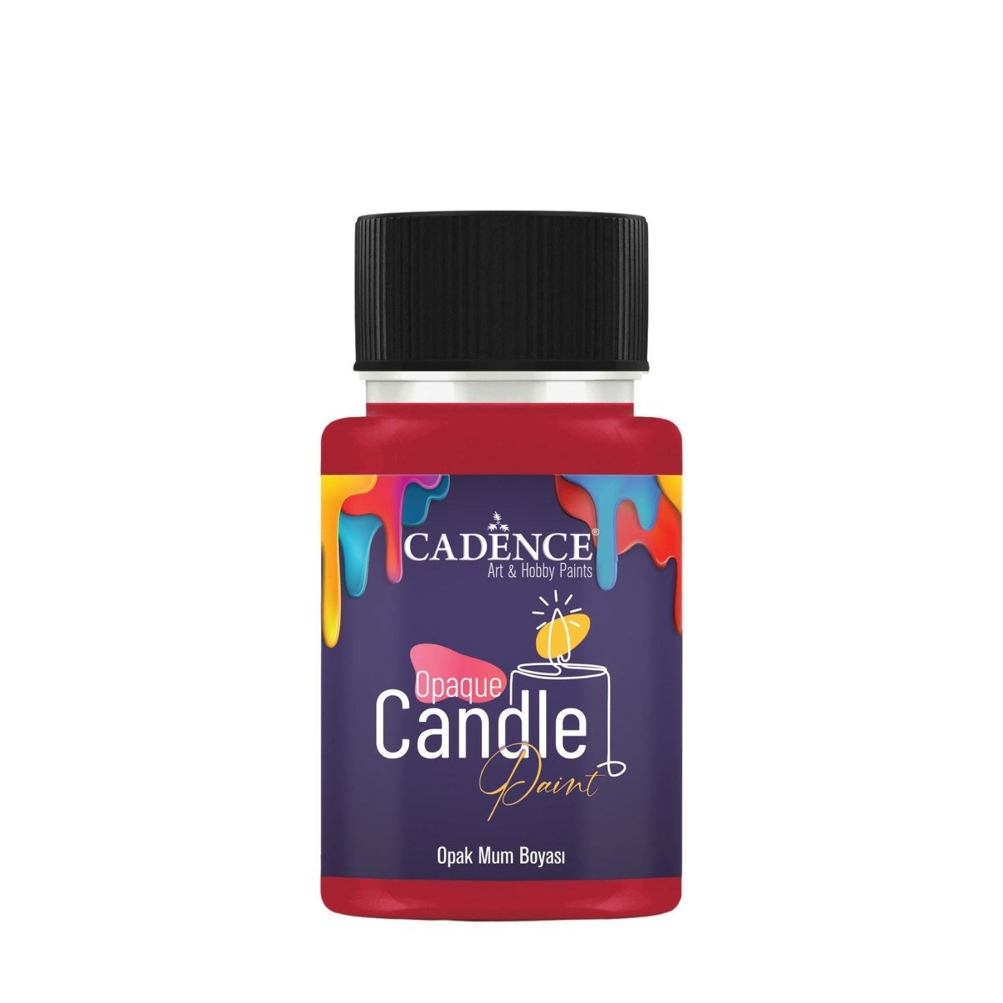 Opak Mum Boyası CDL-12 Bordo 50 Ml