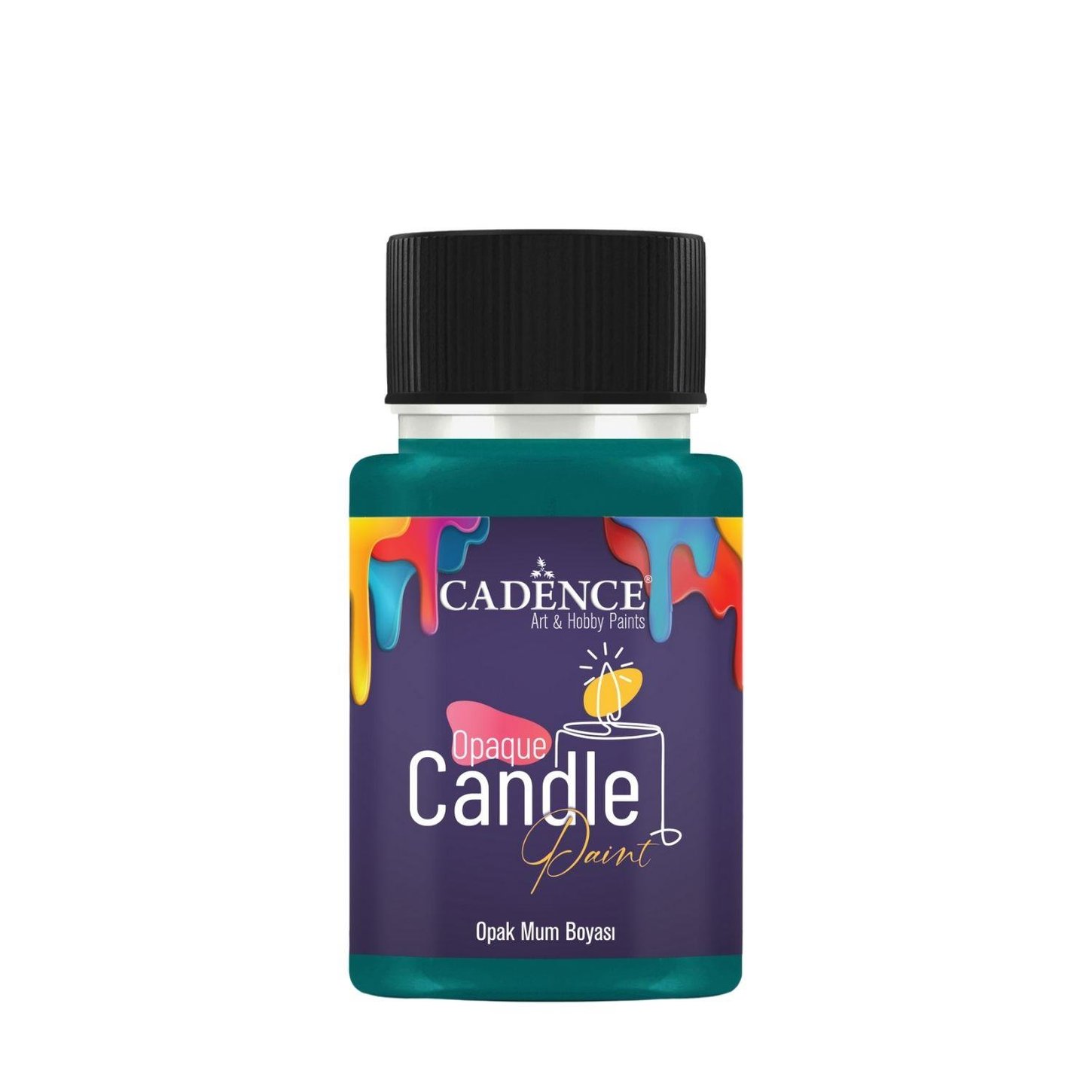 Opak Mum Boyası CDL-24 Koyu Turkuaz 50 Ml