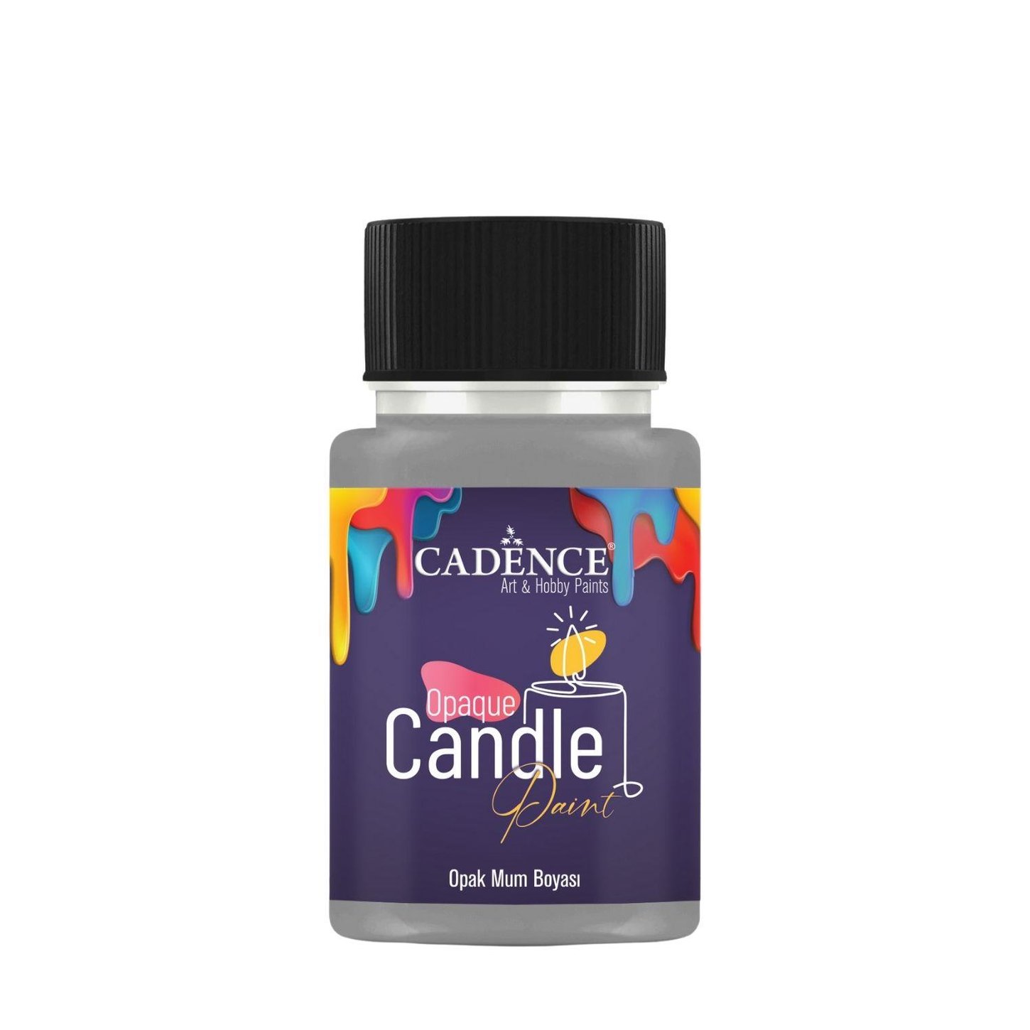 Opak Mum Boyası CDL-34 Açık Gri 50 Ml