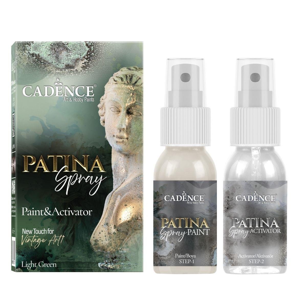 Patina Sprey Seti 1 Açık Yeşil 50 ML+ 50 Ml