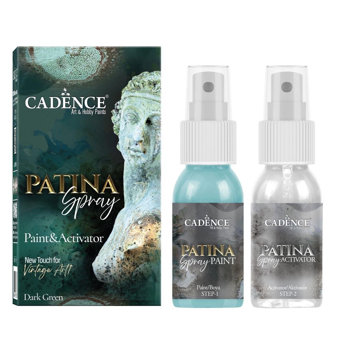 Patina Sprey Seti 2 Koyu Yeşil 50 ML+ 50 Ml