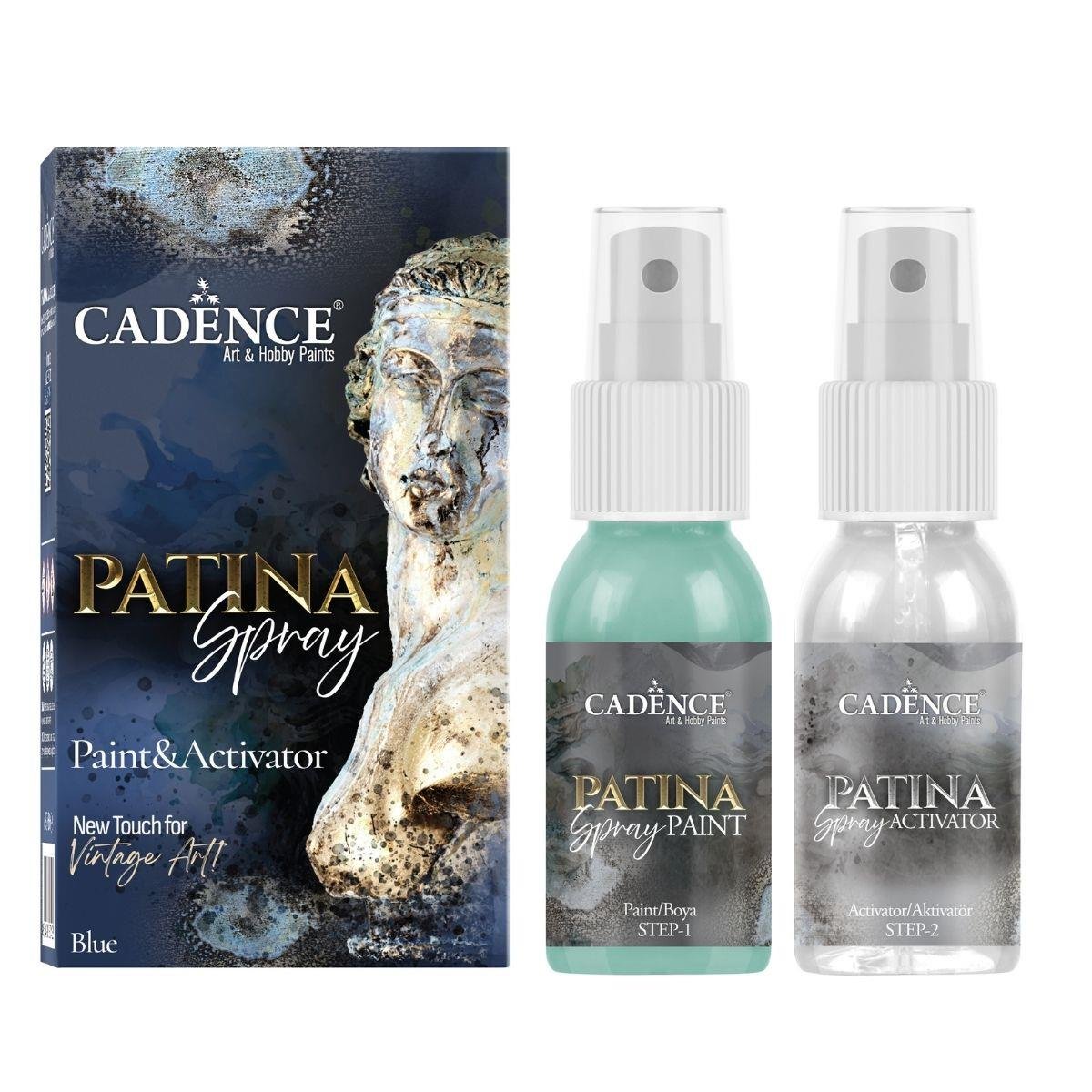 Patina Sprey Seti 3 Mavi 50 ML+ 50 Ml