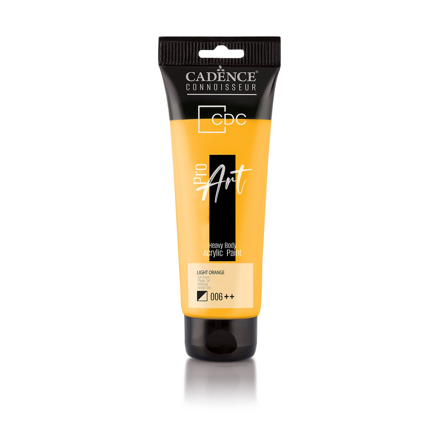 АКРИЛОВАЯ КРАСКА PROART HEAVY BODY PR-006 СВЕТЛО-ОРАНЖЕВЫЙ 120МЛ