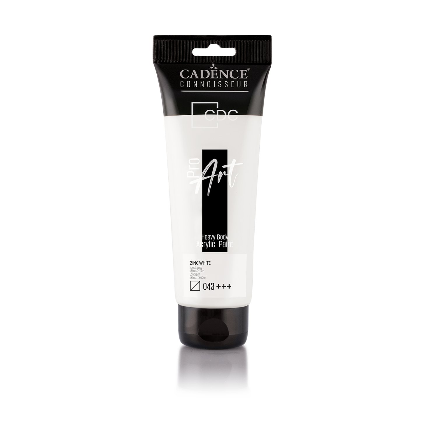 АКРИЛОВАЯ КРАСКА PROART HEAVY BODY PR-043 ЦИНКОВАЯ БЕЛАЯ 120МЛ