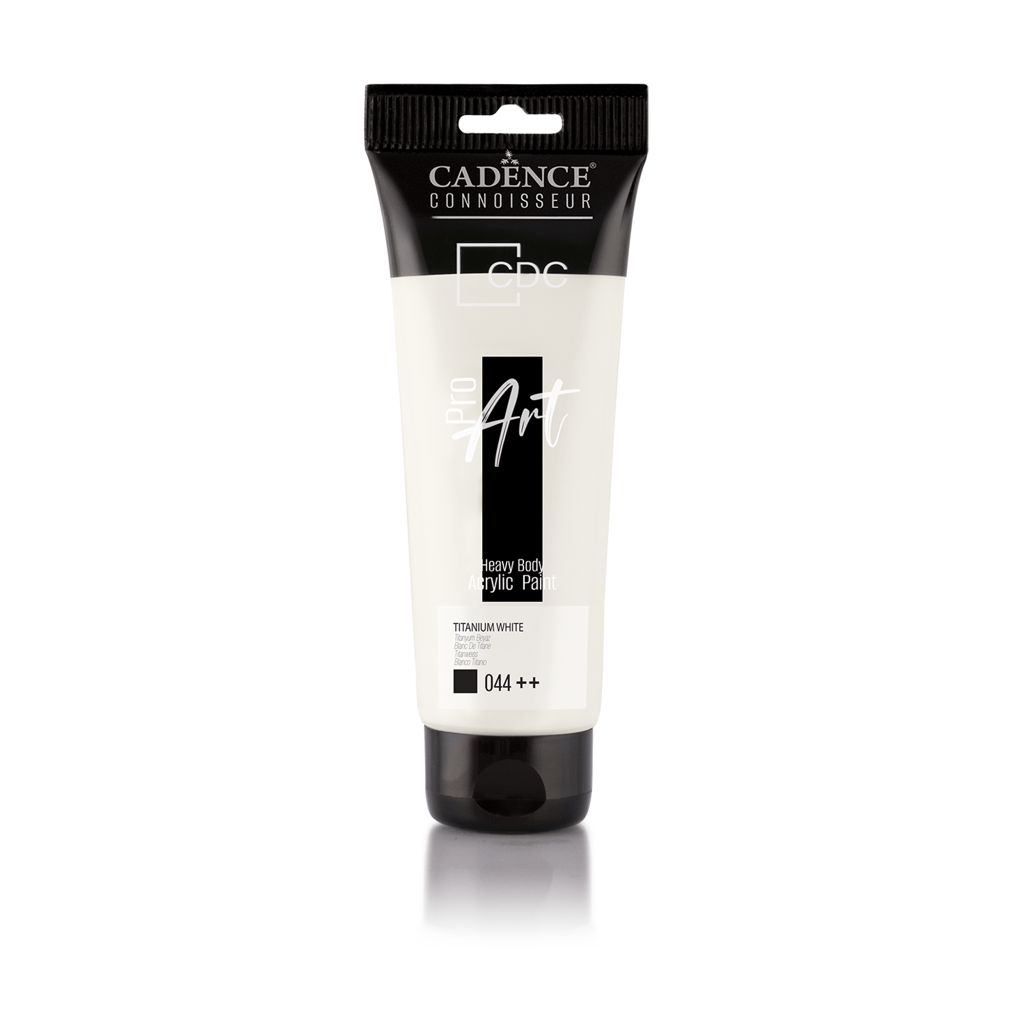 АКРИЛОВАЯ КРАСКА PROART HEAVY BODY PR-044 ТИТАН БЕЛЫЙ 120МЛ