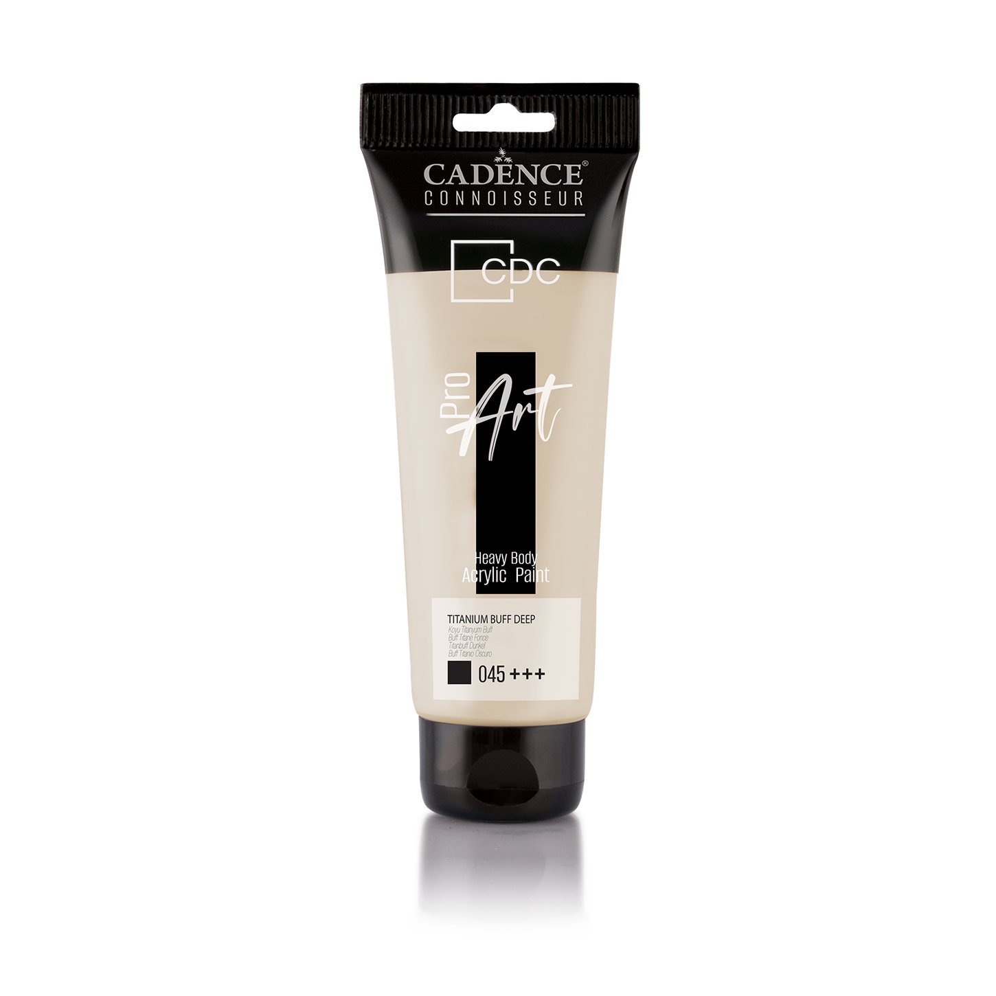 АКРИЛОВАЯ КРАСКА PROART HEAVY BODY PR-045 ТЕМНО-ТИТАНОВЫЙ БУФФ 120МЛ