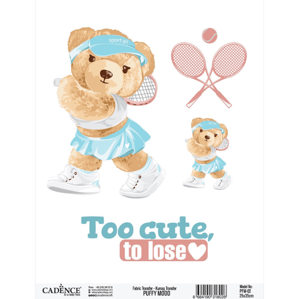 Puffy Mood Kumaş Transfer PFM-02 25X35