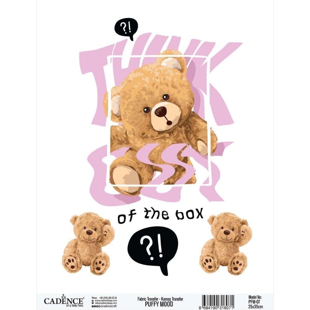 Puffy Mood Kumaş Transfer PFM-07 25X35