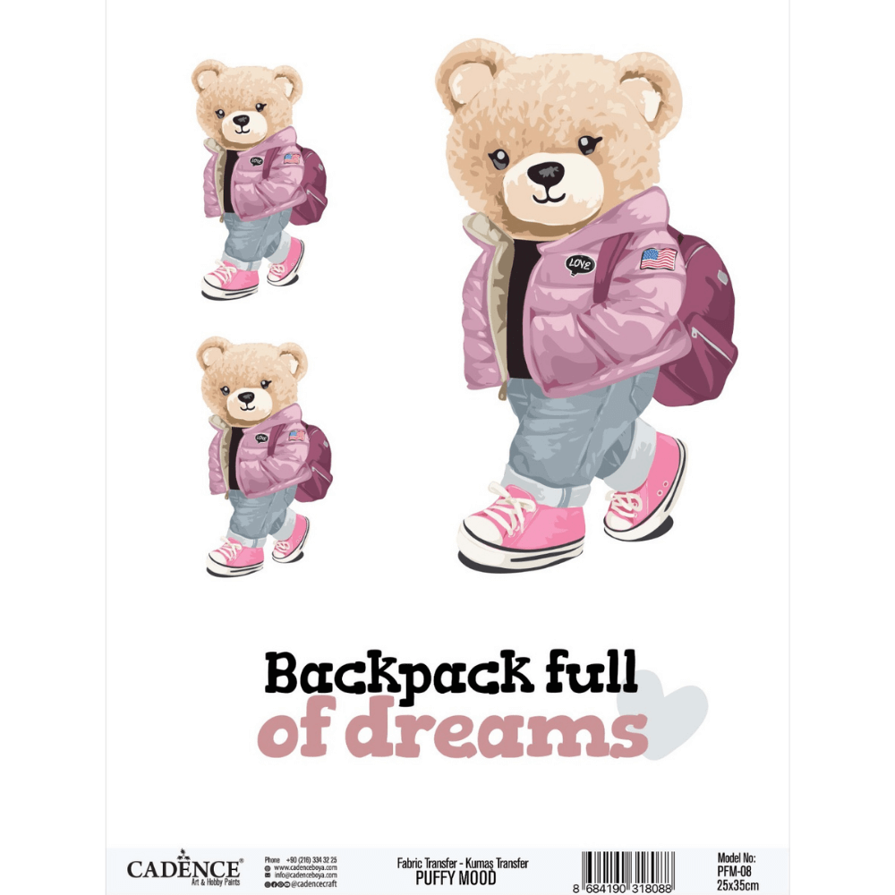 Puffy Mood Kumaş Transfer PFM-08