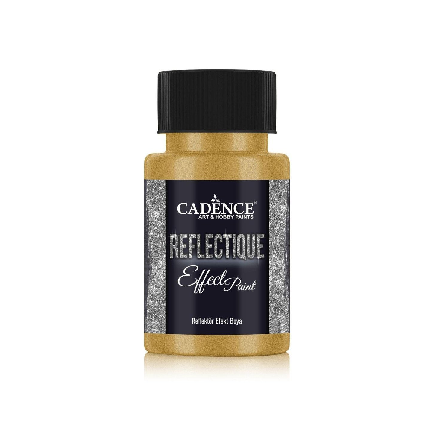 Reflektör Efekt Boya REF-01 Altın 50Ml