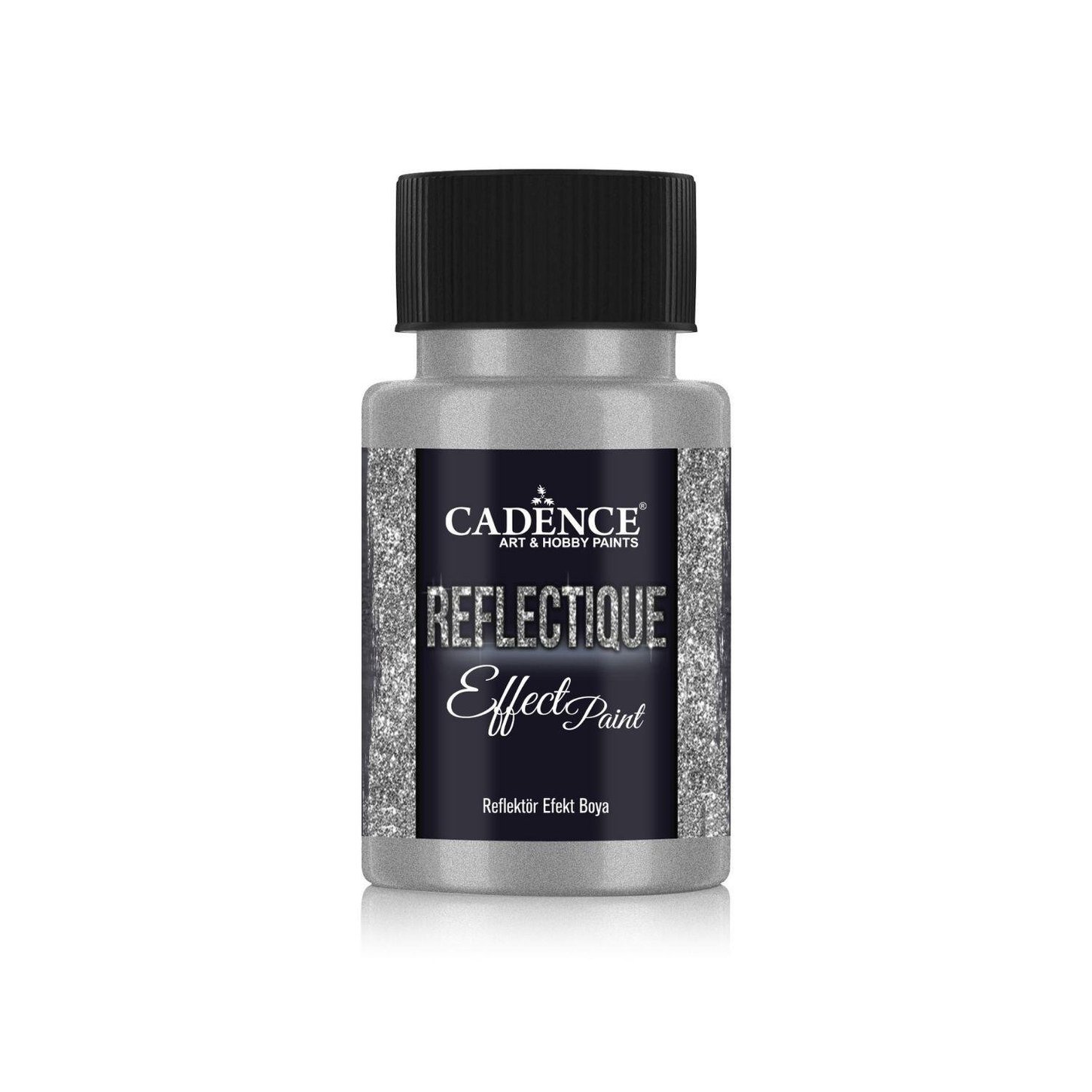 Reflektör Efekt Boya REF-02 Gümüş 50Ml