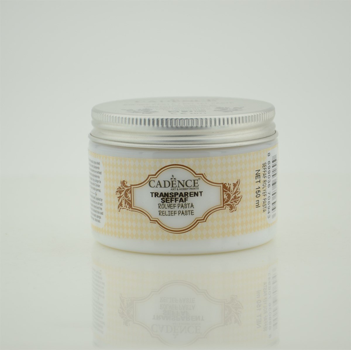 Прозрачная рельефная паста 150мл