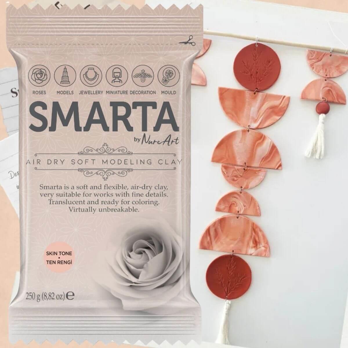 Smarta Modelleme Hamuru 250 Gr Bej Rengi