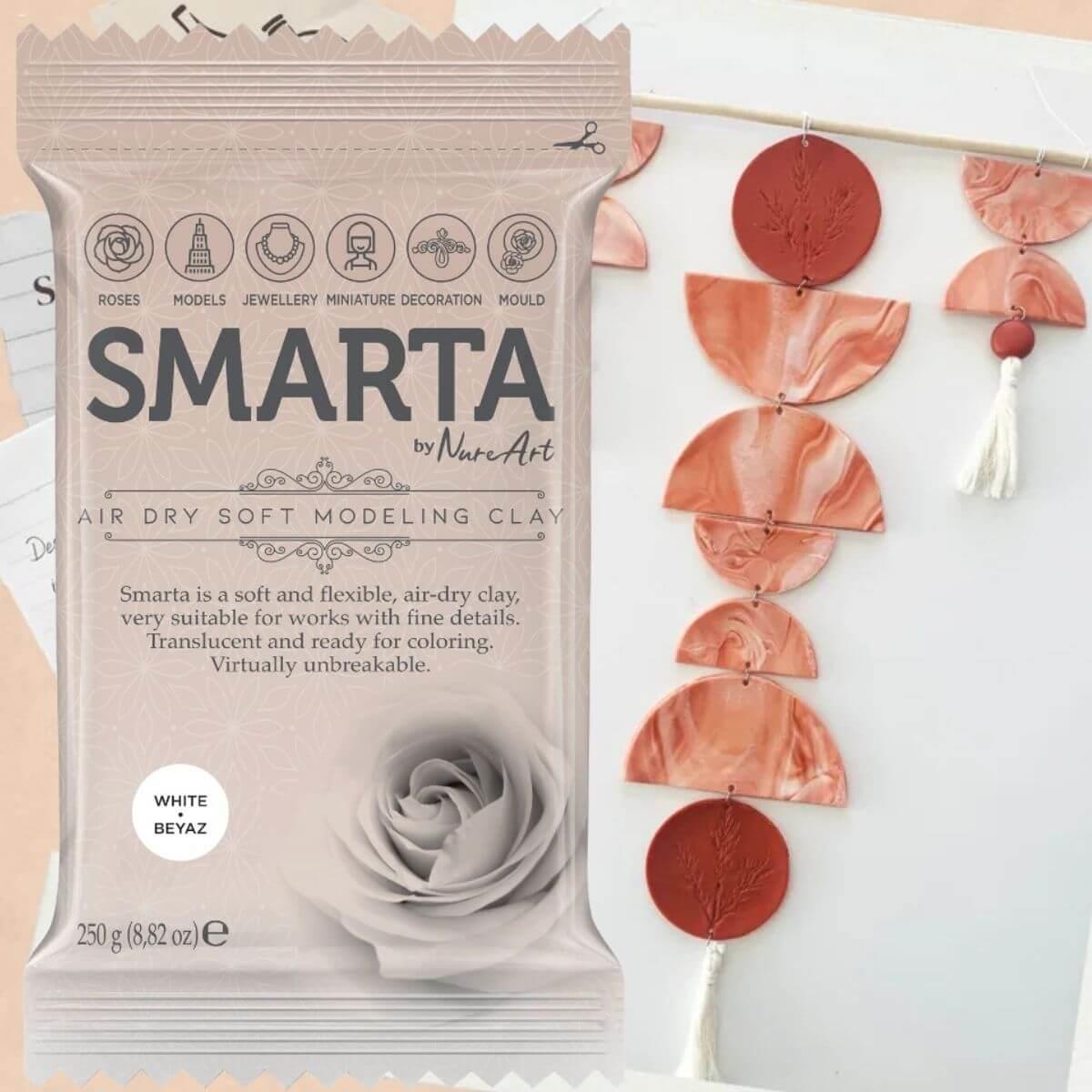 Smarta Modelleme Hamuru 250 Gr Beyaz
