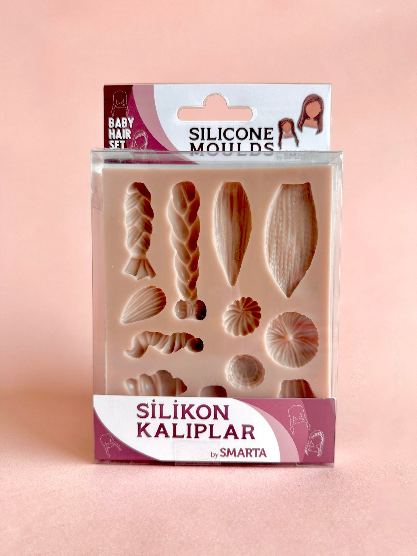 Smarta™ Silicone Mold - Baby Hair Set