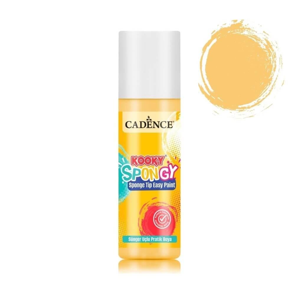 Spongy Sünger Uçlu Pratik Boya SPN-02 Güneş Sarı 100ml