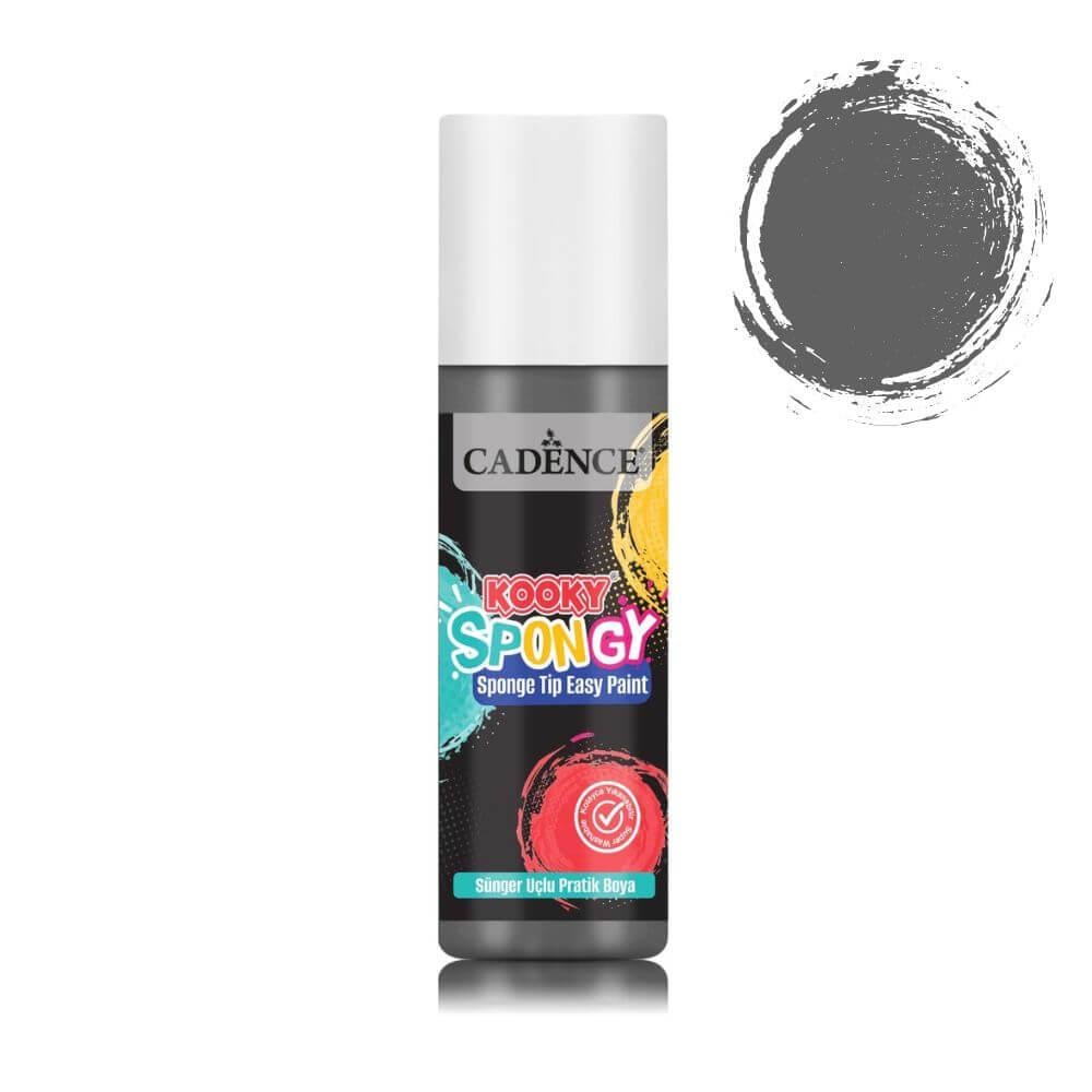 Spongy Sünger Uçlu Pratik Boya SPN-10 Siyah 100ml