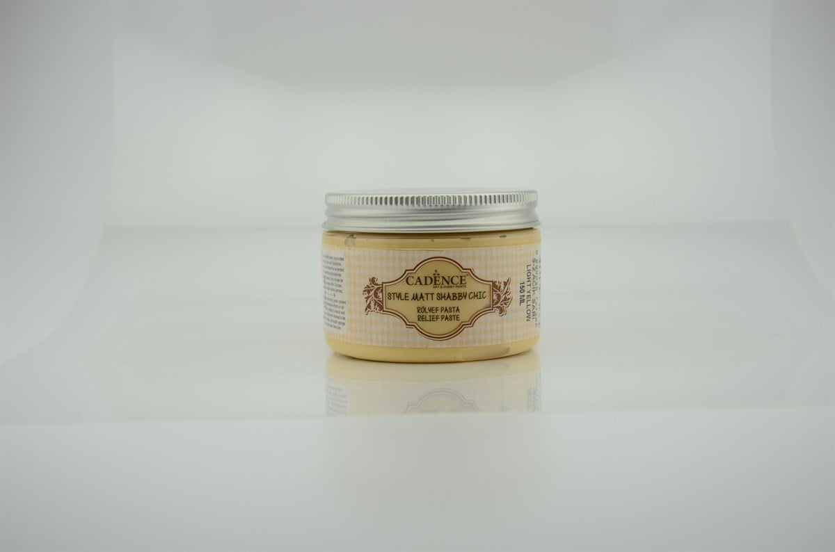 SR02 معجون تخفيف شابي شيك أصفر فاتح (غير لامع)