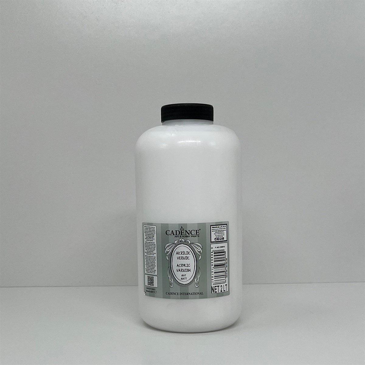 Акриловый матовый лак Cadence на водной основе, 2 ЛИТРА