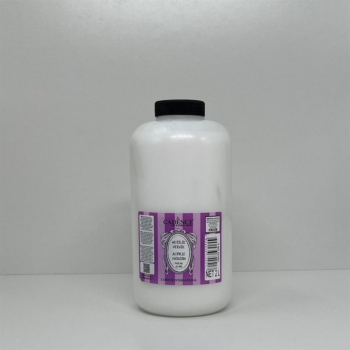 ورنيش أكريليك مائي من كادينس لامع 2 لتر