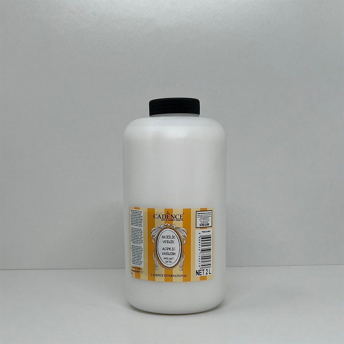 Cadence Water Based Semi Matte Varnish 2000 ml 