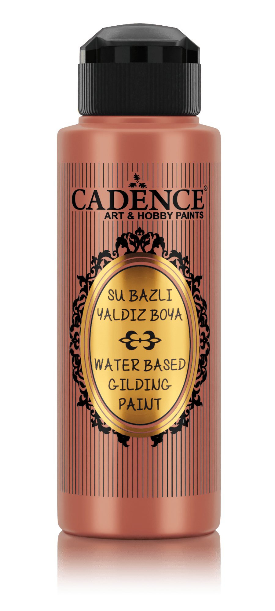 طلاء ذهبي ذو أساس مائي 104 نحاس عتيق 120 مل