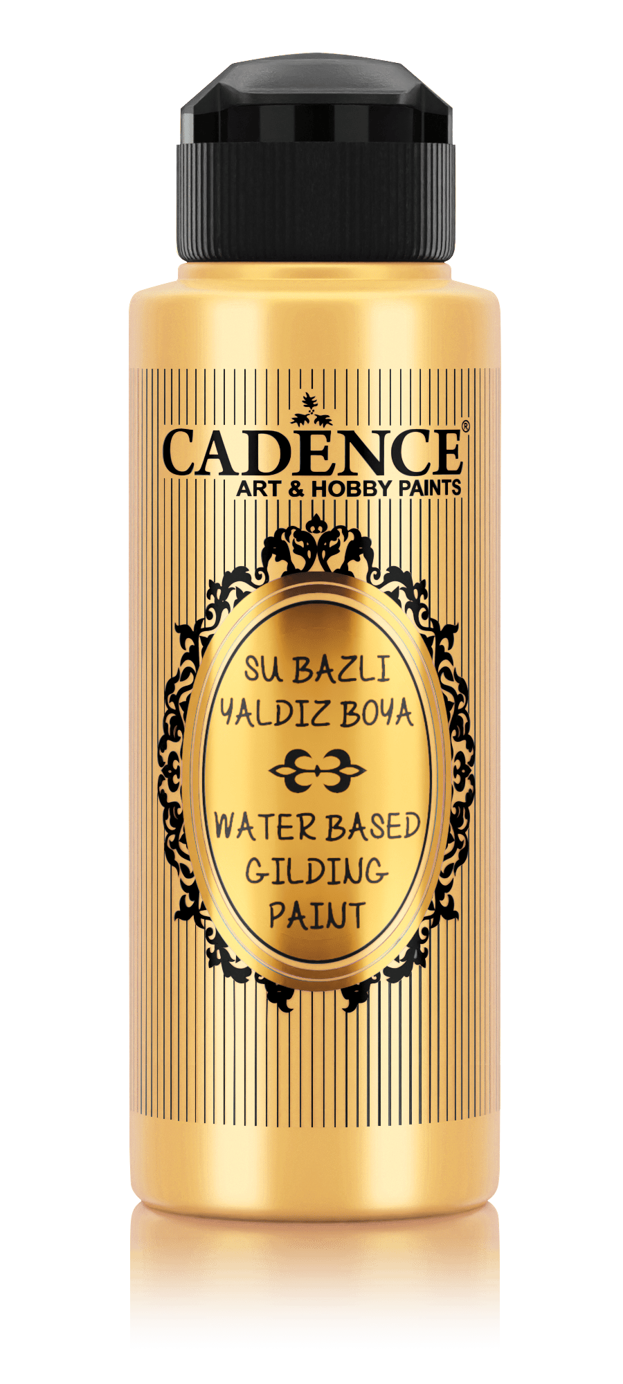 Краска для золочения на водной основе 109 Glitter Gold 120мл