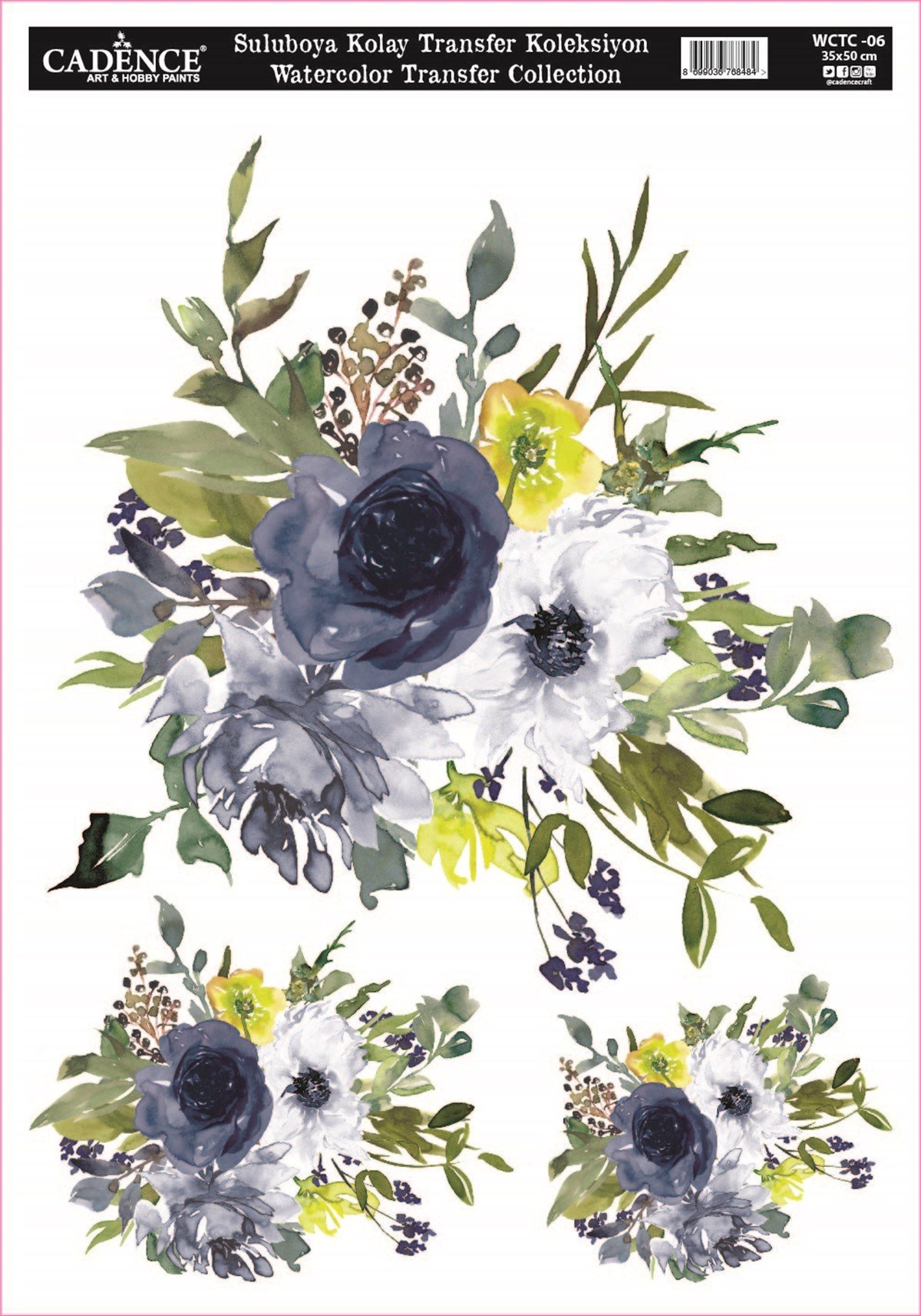 Коллекция акварельных красок WCTC06 35x50