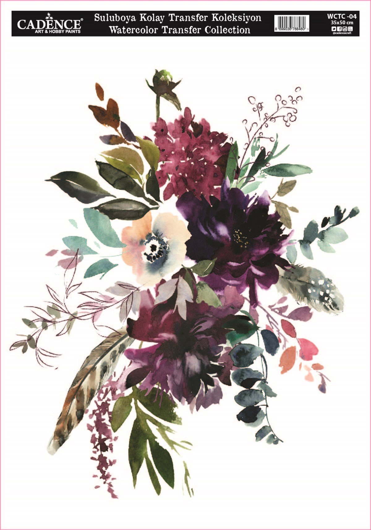 Коллекция акварельных красок WCTC04 35x50