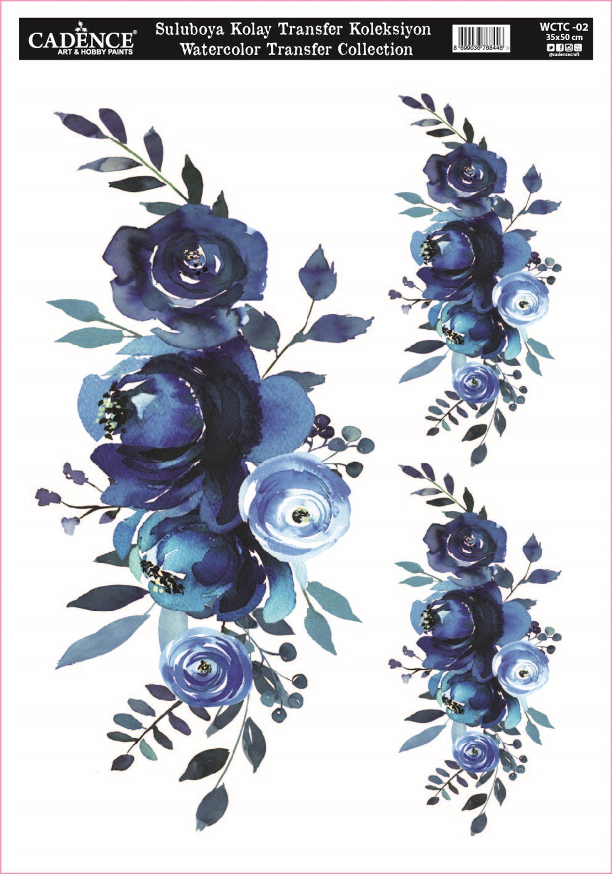 Коллекция акварельных красок WCTC02 35x50