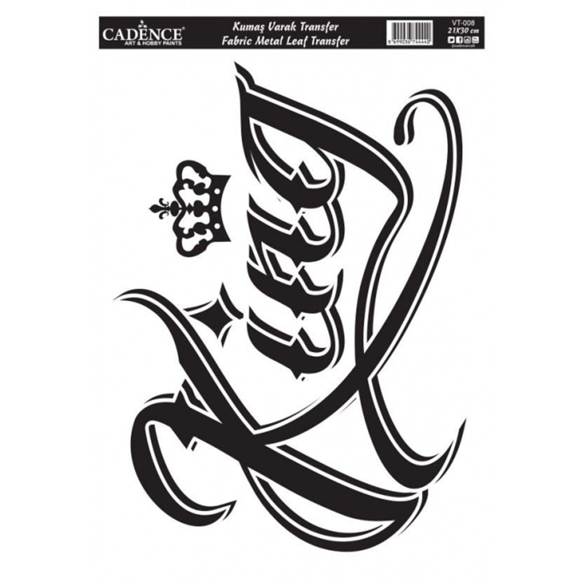 Varak Fabric Gold Transfer Vt08 21x30