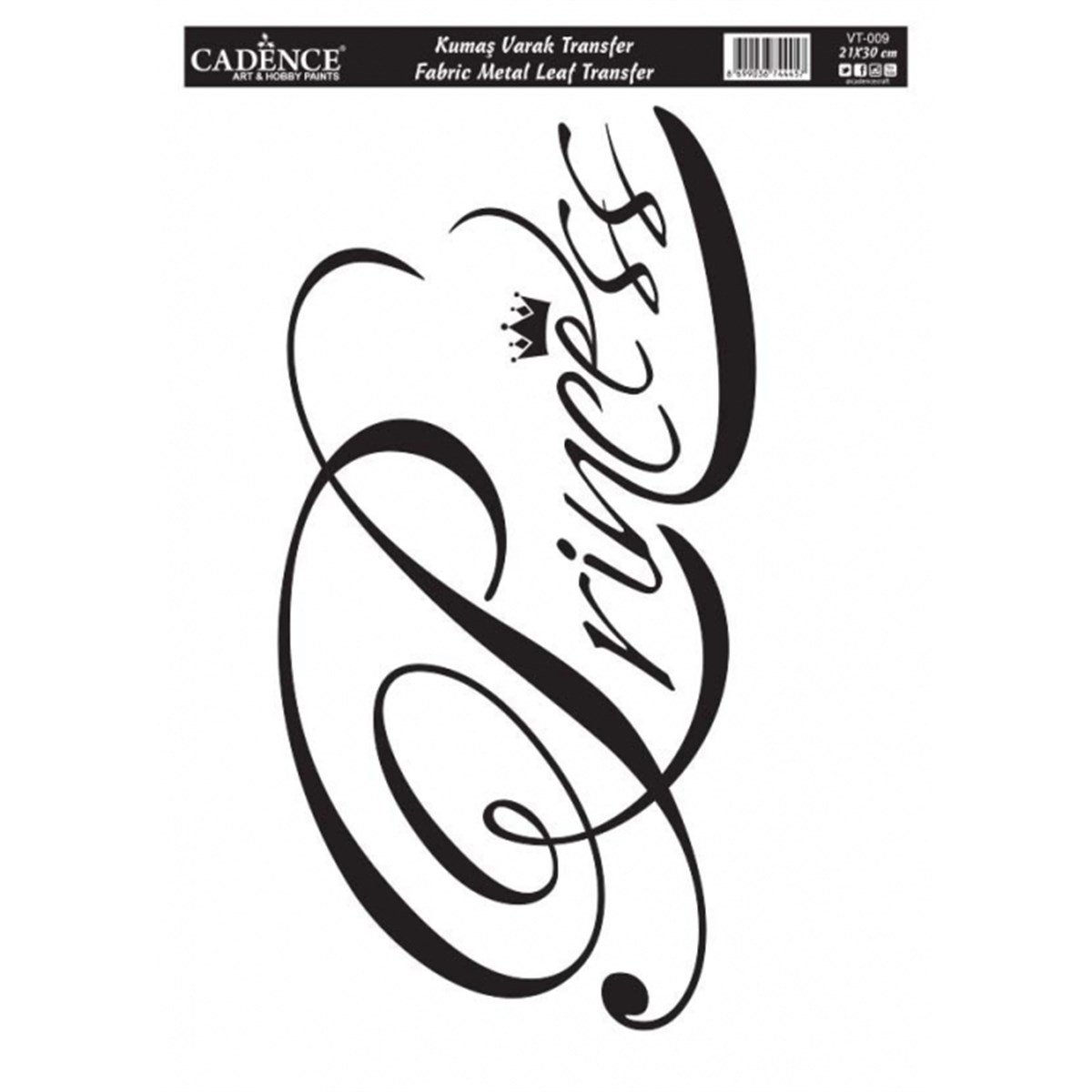 Varak Fabric Gold Transfer Vt09 21x30