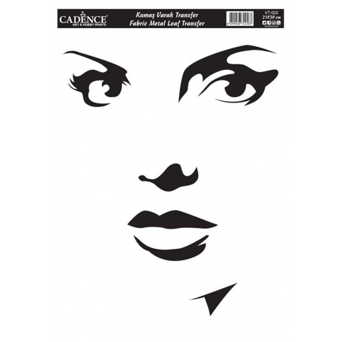 Varak Fabric Gold Transfer Vt22 21x30