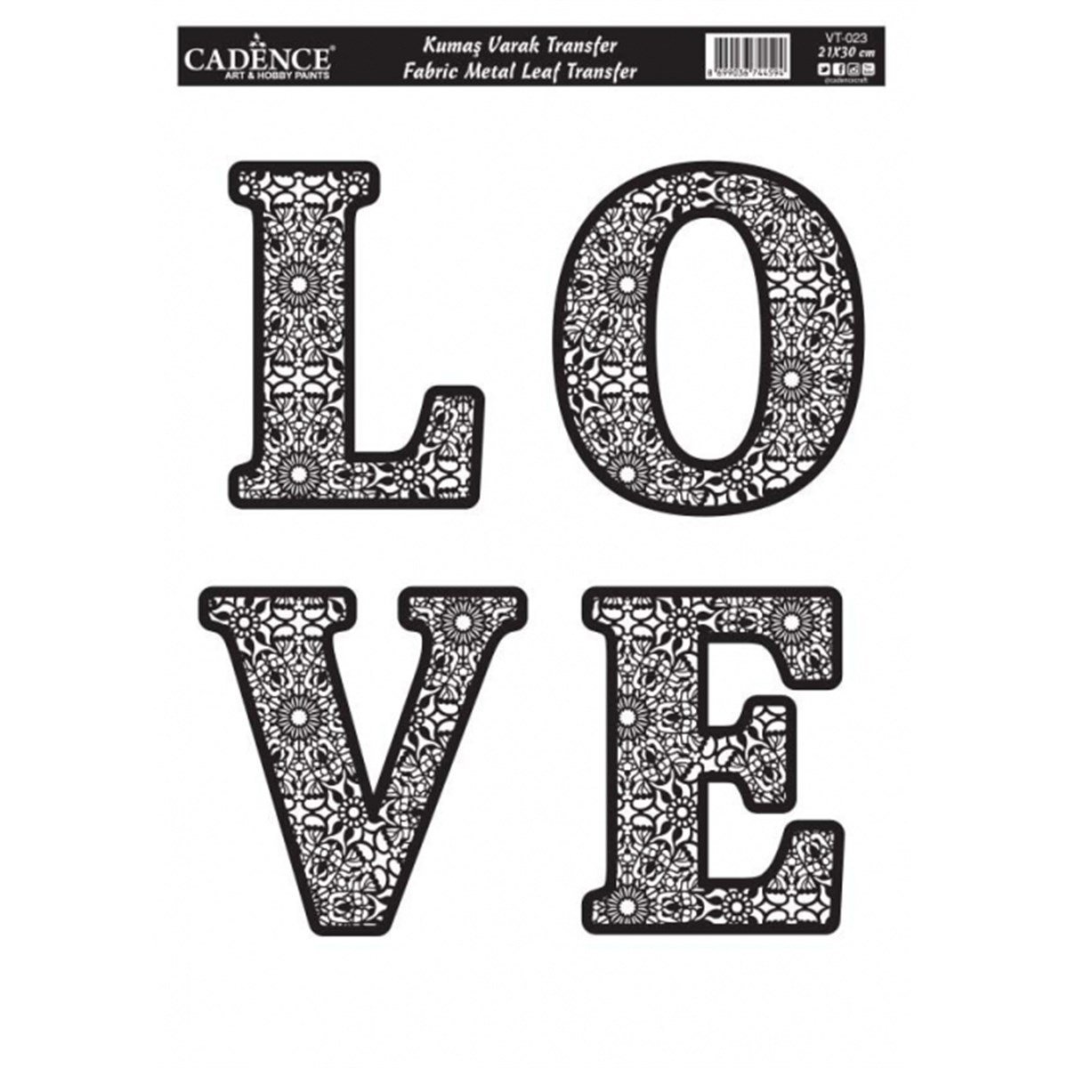 Varak Fabric Gold Transfer Vt23 21x30