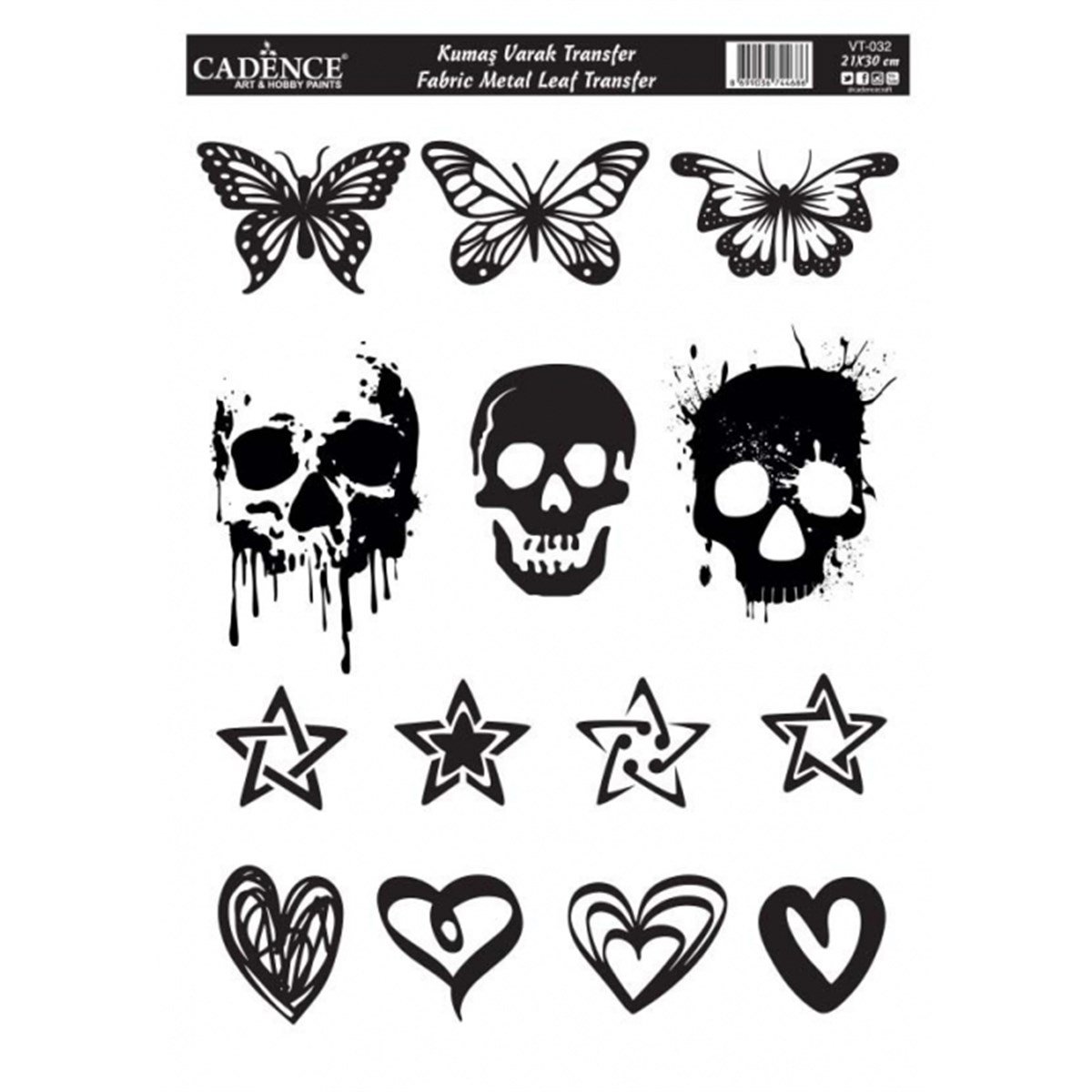 Ткань Varak Gold Transfer Vt32 21х30