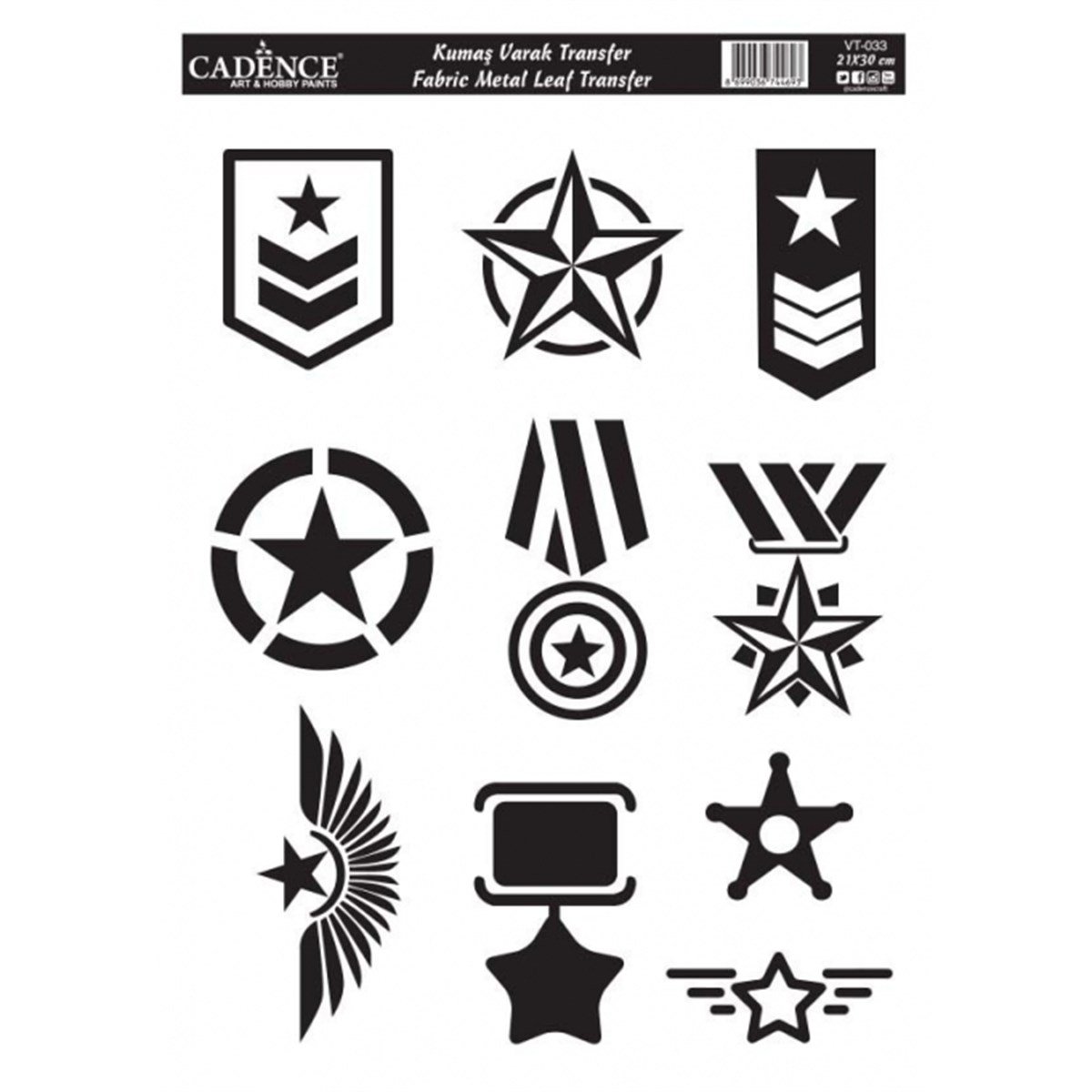 فاراك قماش نقل الذهب Vt33 21x30